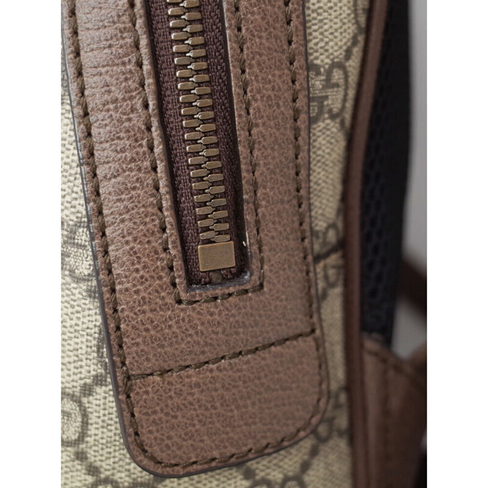 Gucci Stripe GG Ophidia backpack Web Brown - Picture 6 of 9